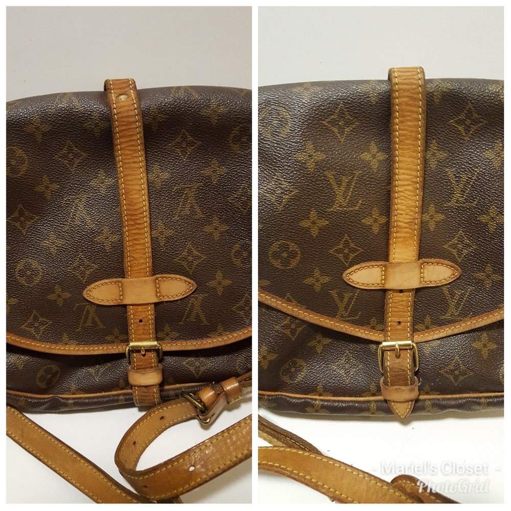 Authentic Louis Vuitton Saumur 30 - Picture 4 of 5
